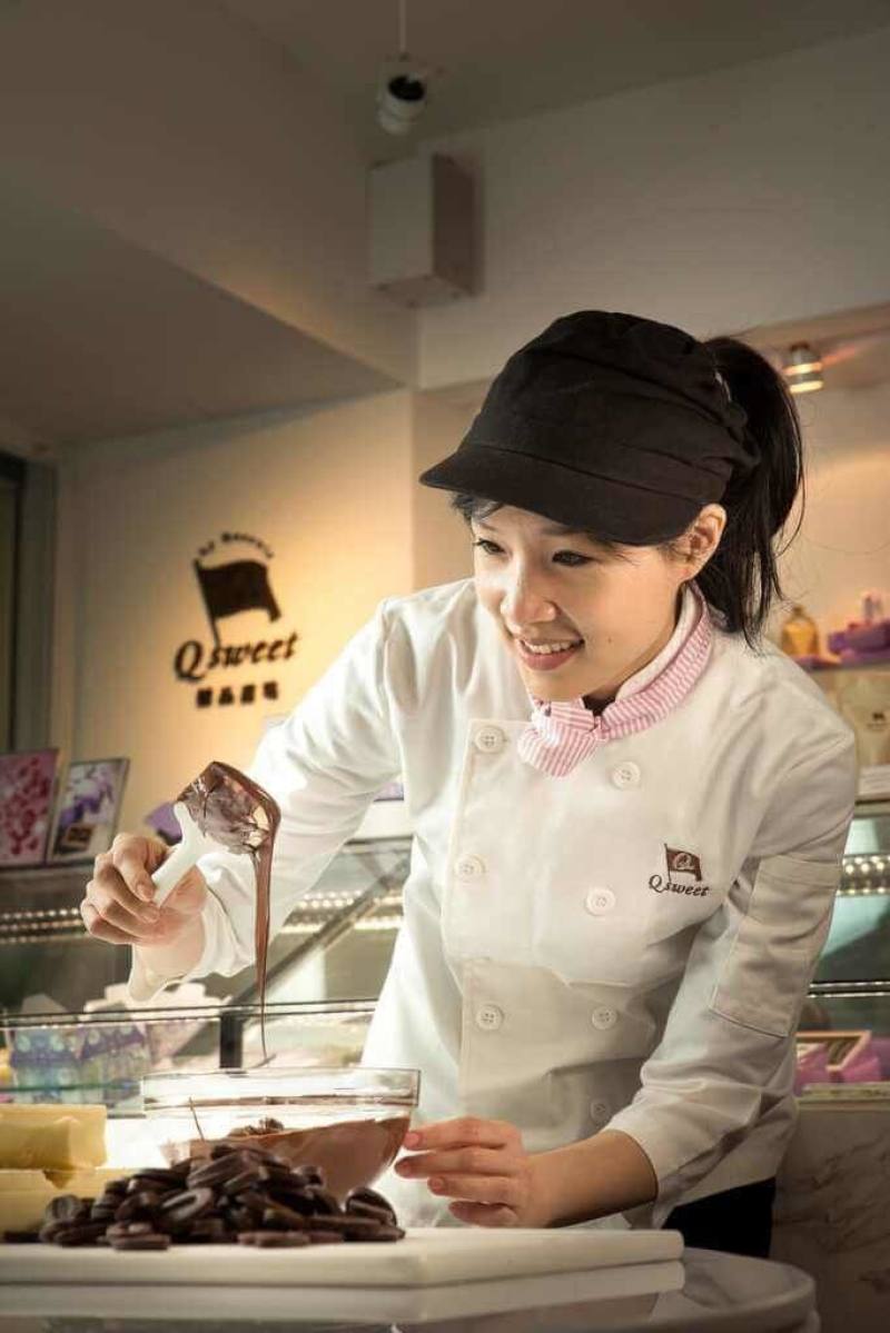 Chocolatier Queenie Wu. Photo courtesy of Q Sweet