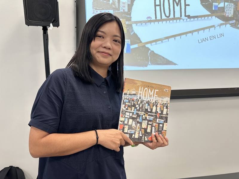 台灣繪本「Home」作者林廉恩出席紐約布魯克林圖書節（Brooklyn Book Festival）並舉辦工作坊