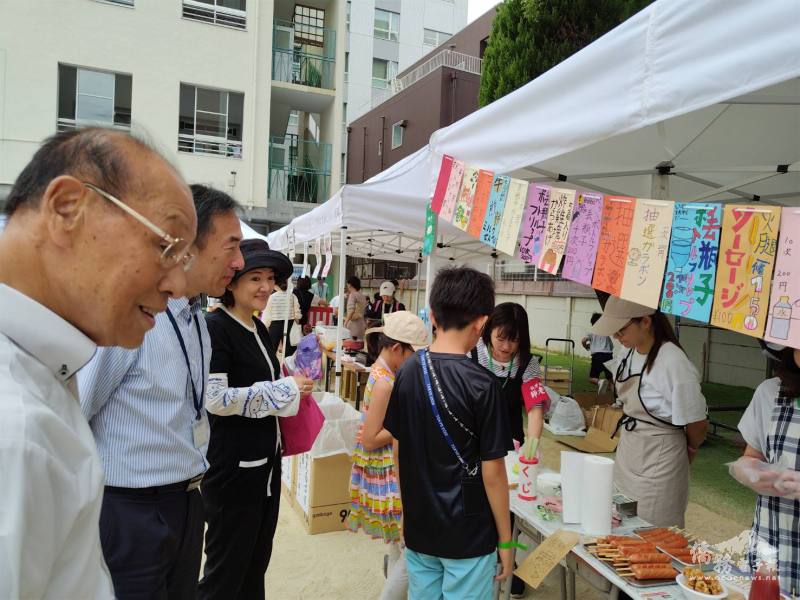 理事長及校長也到場與學生同樂