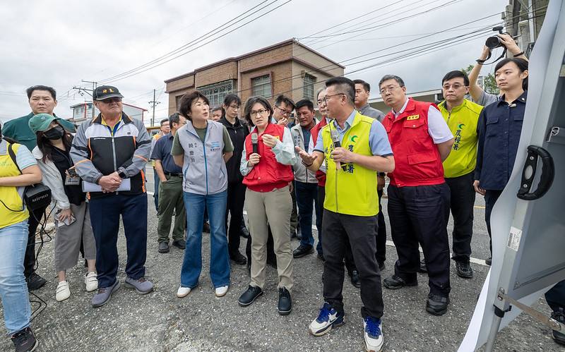 副總統赴臺東勘災