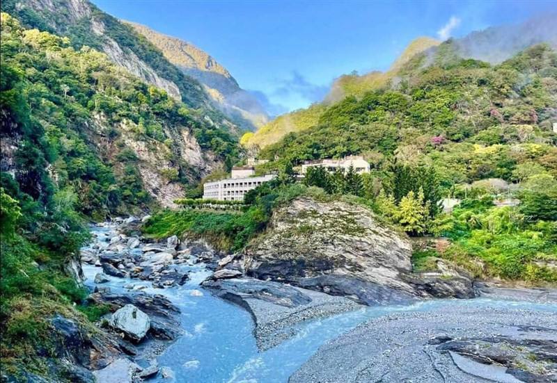 A view of the Silks Place Taroko hotel in Hualien County is pictured in this undated photo. Photo courtesy of the Silks Place Taroko hotel