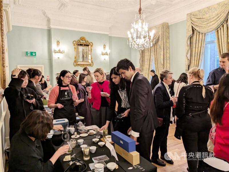 The Leafies is an annual tea award co-organized by London's prestigious Fortnum & Mason department store and the UK Tea Academy. CNA photo Nov. 11, 2024