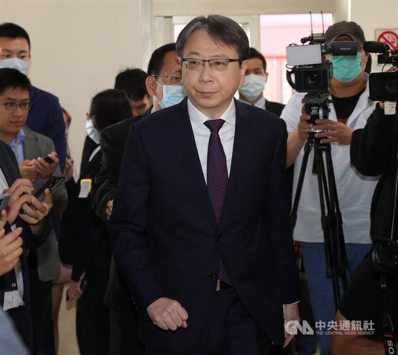 NSB Director-General Tsai Ming-yen (center). CNA photo