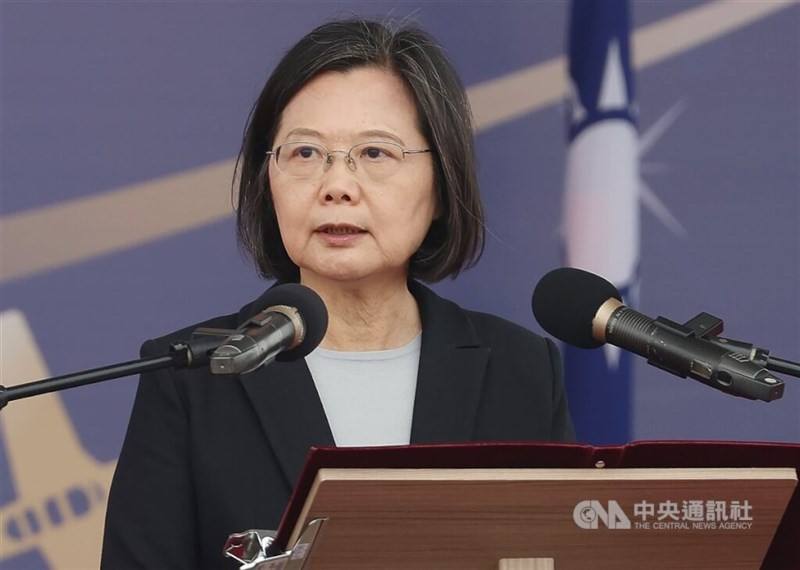 Former President Tsai Ing-wen. CNA file photo