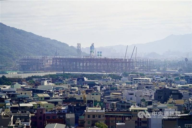 TSMC's Kaohsiung plant under construction in March 2024. CNA file photo