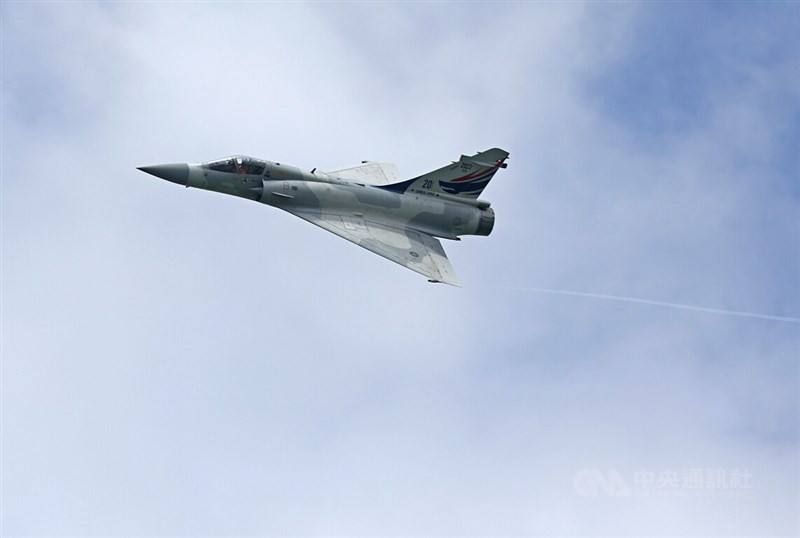 A Mirage 2000-5 fighter het. CNA file photo