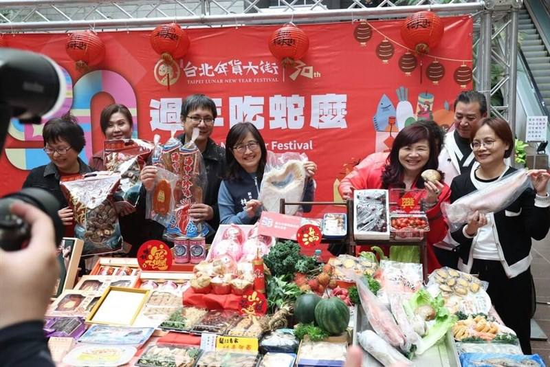 Taipei's annual Lunar New Year market will be a smoke-free event this time. Photo courtesy of the Taipei City Office of Commerce