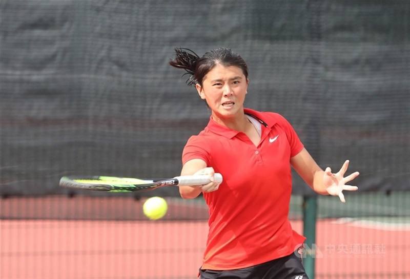 Tennis player Wu Fang-hsien. CNA file photo