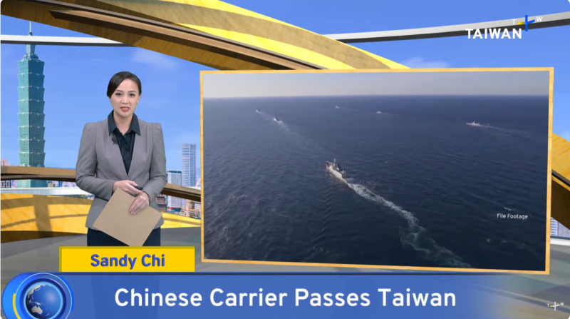 Chinese Carrier Passes Taiwan What S Up Taiwan News At 20 00