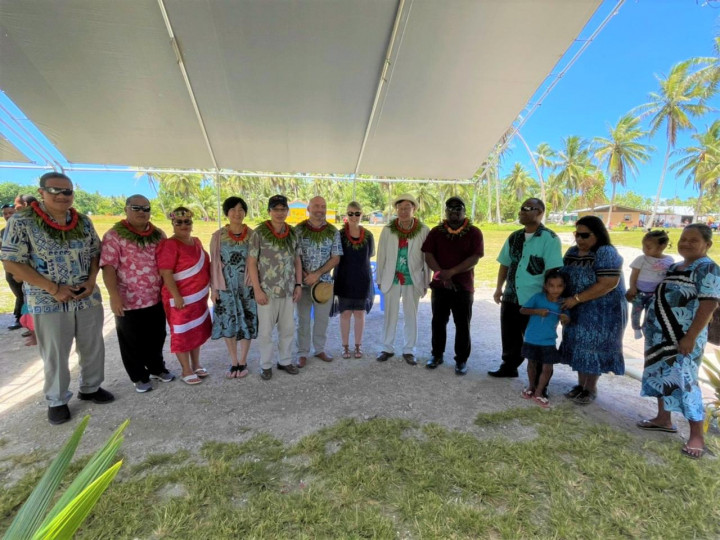 蕭大使與日、澳大使同慶Joor Day