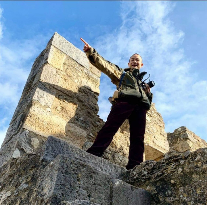 熱愛旅遊與攝影的陳信光足跡遍及世界各地