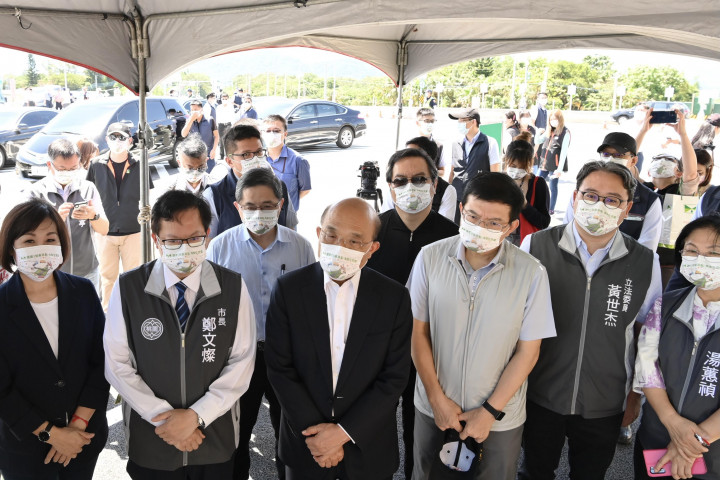 政院長蘇貞昌視察國道3號增設高原交流道工程