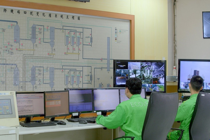 國際機場協會（ACI）公布第5屆亞太地區綠色機場競賽得獎名單，桃園國際機場在「空氣品質管理」榮獲2500 萬以上旅客級距分組的銀獎，從108年到110年連續3年獲ACI綠色機場評比肯定。（桃園國際機場公司提供）