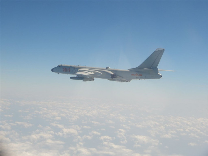 A PLA H-6 bomber. Photo courtesy of MND