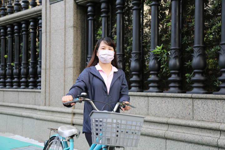 體育署黃幸玉專門委員邀請大家等疫情過後一起「騎亮台灣」