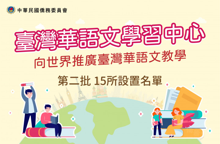 臺灣華語文學習中心第二批設置名單