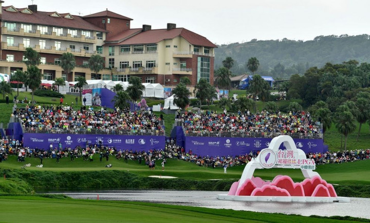Photo courtesy of the Swinging Skirts foundation, which organizes the LPGA tournament in Taiwan