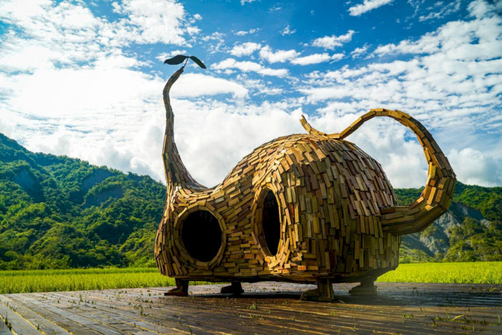 伊祐噶照「貓咪種子」／鹿野后湖阡陌田野(行政院農委會水保局臺東分局)