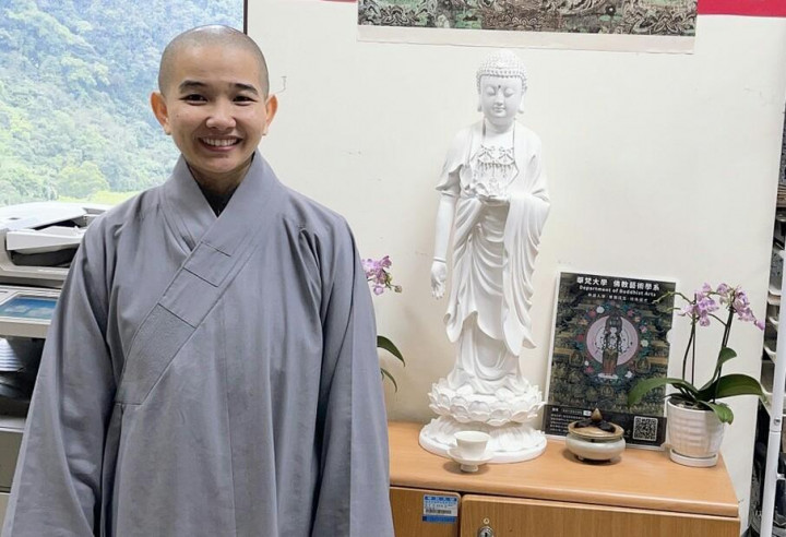 妙峨法師翻譯的佛書已在越南與台灣出版。(華梵大學提供)