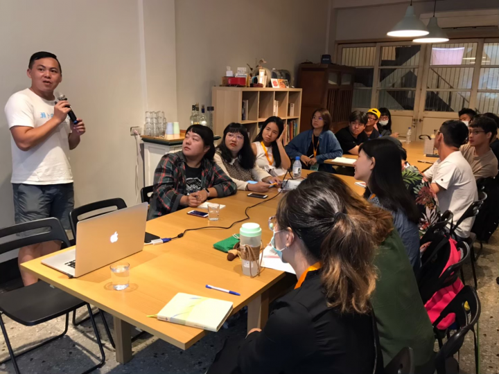 「鹿港囝仔文化事業有限公司」分享地方減塑及文化傳承經驗，希望引動更多青年返鄉深耕(拍攝時間109.09.07)