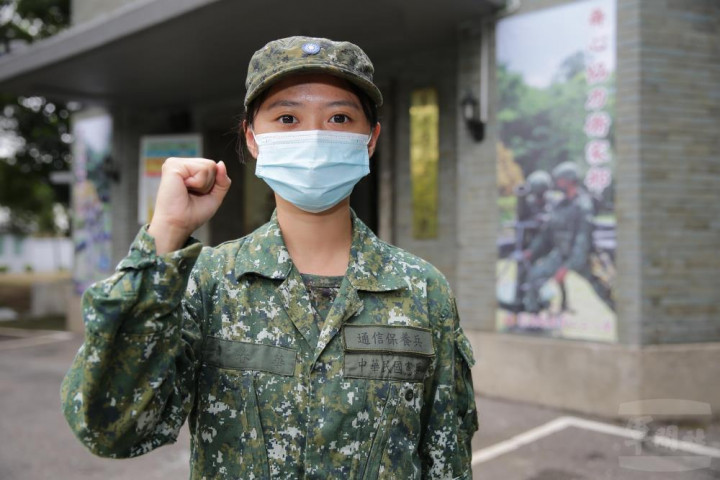 上兵黃春華有信心完成此次漢光演習實兵演練任務。