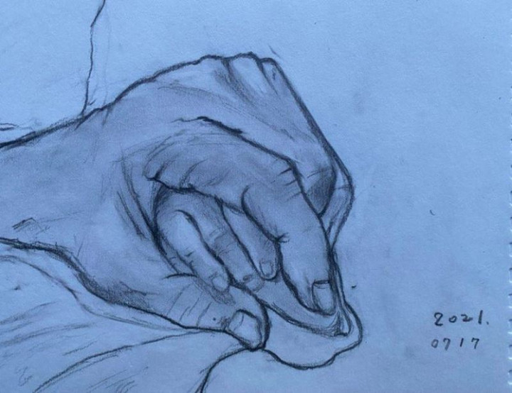 臺灣繪本創作及兒童人權重要推手林真美，線上號召藝文創作者發聲。圖為林真美作品