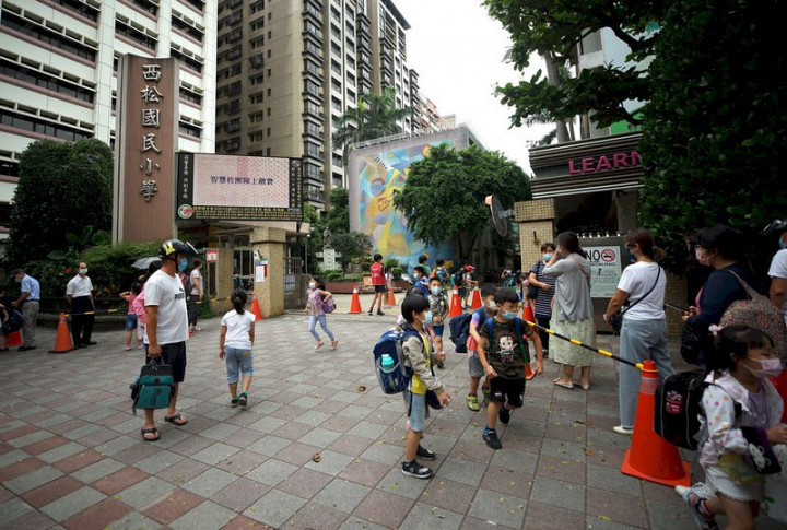 國小生估118學年跌破百萬 未來平均年減1.6萬人。示意圖