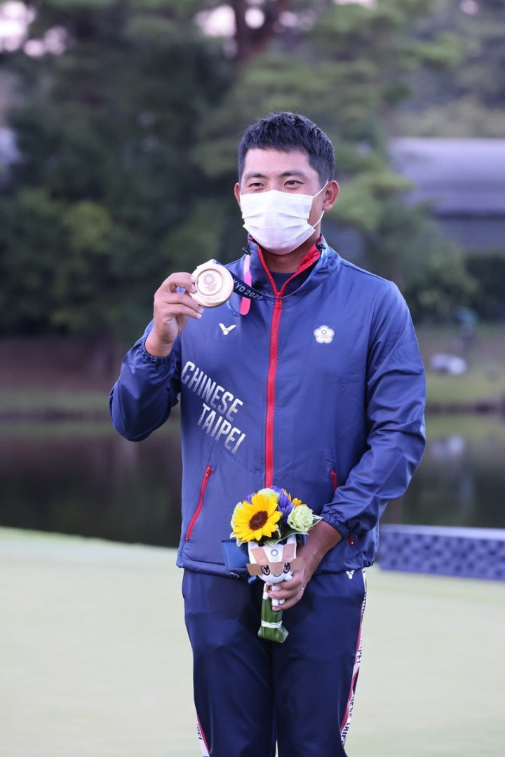 Golfer Pan Cheng-tsung.