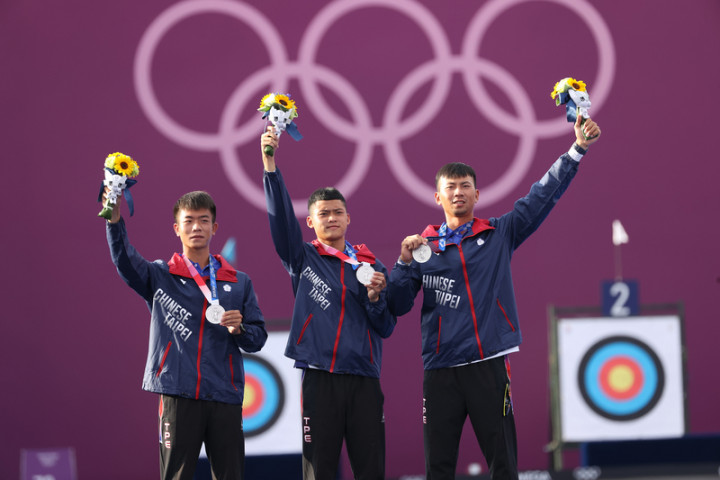 台灣三箭客射下東奧男團銀牌 個性互補最佳搭檔