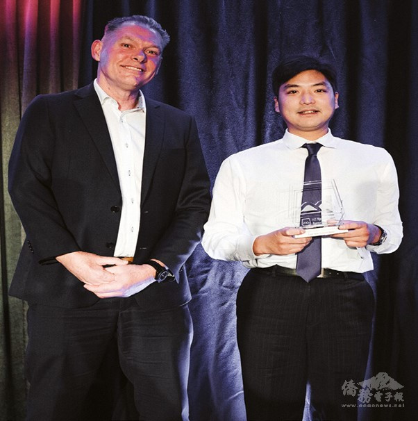 Spirits New Zealand首席執行官Robert Brewer與太紫白酒執行長Sam Lu