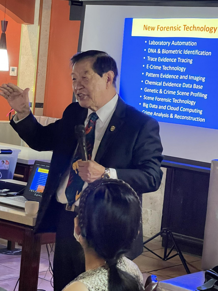 李博士分享鑑識科技的發展