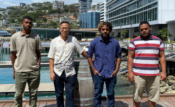 廖文哲為2021年臺灣獎學金巴紐受獎生赴臺行前踐行