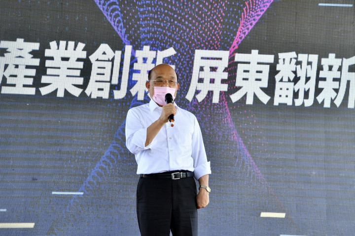 視察屏東科學園區 蘇揆：打造當地成為產業、生活、教育的新都心