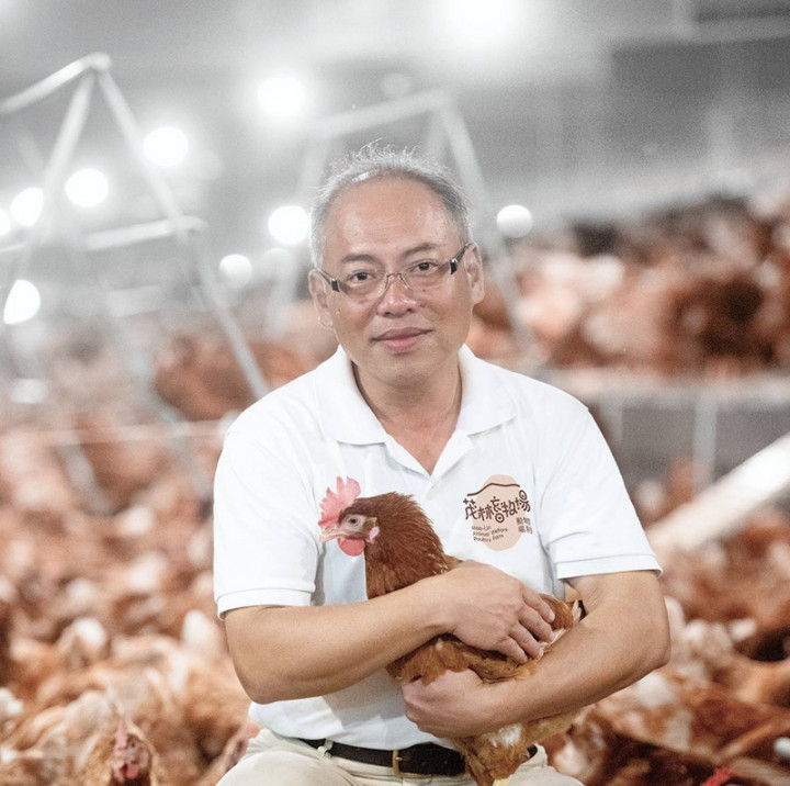 創立逾10年的茂林畜牧場啟動轉型，負責人林智傑將家族事業轉做蛋農，專注於動物福利蛋，一年生產逾1400萬顆蛋，為全台最大非籠飼蛋雞場。（茂林畜牧場提供）