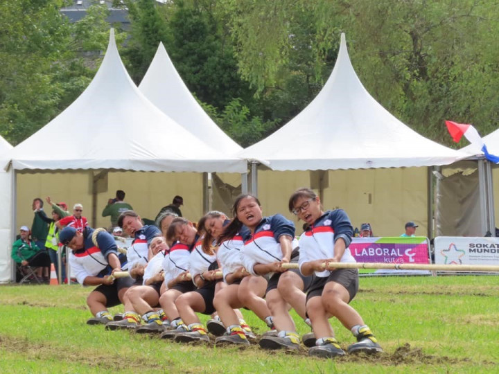 Taiwan women's tug of war team qualifies for 2022 World Games