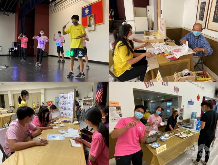 臺灣文化夜市安排舊金山FASCA扯鈴表演、篆刻、臺灣美食、青花瓷等攤位