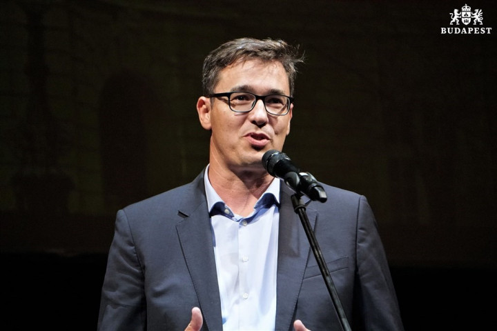 Mayor of Budapest Gergely Karácsony. Photo from the mayor's Facebook page