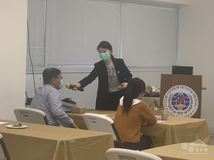 劉寶剛分享僑團組織概況與活動