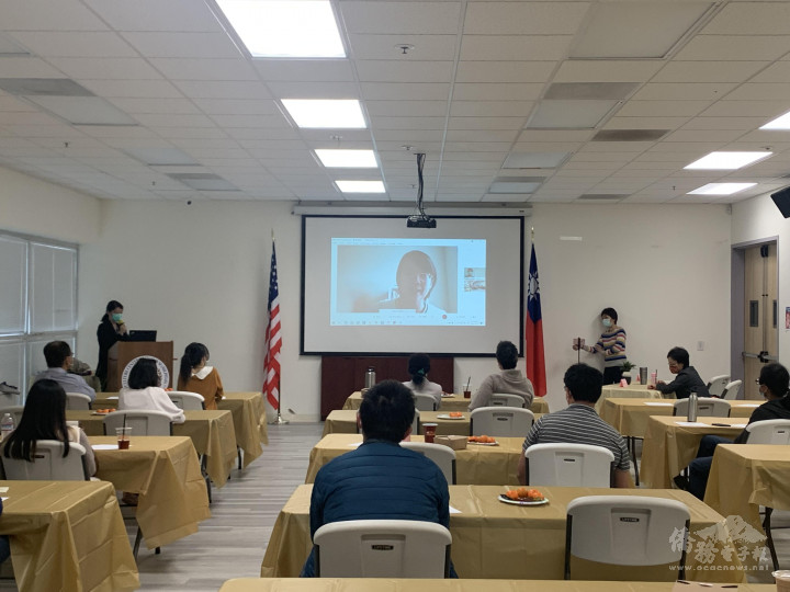 陳愛蘭視訊解說經濟部政策後回應現場提問