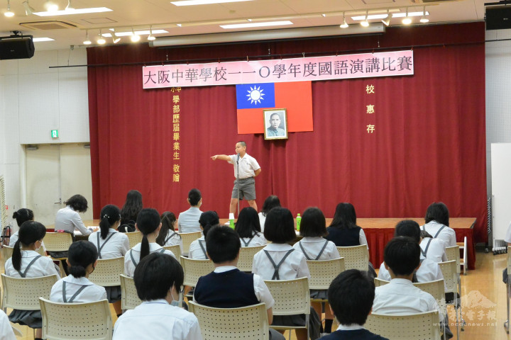 參賽者生動活潑的肢體語言