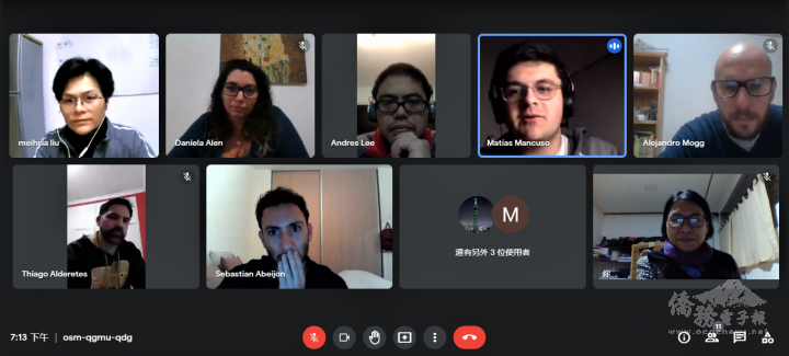 僑聯國風中文學校推行臺灣正體中文課 阿根廷青年俱樂會員熱烈參與(照片由僑聯國風中文學校提供)