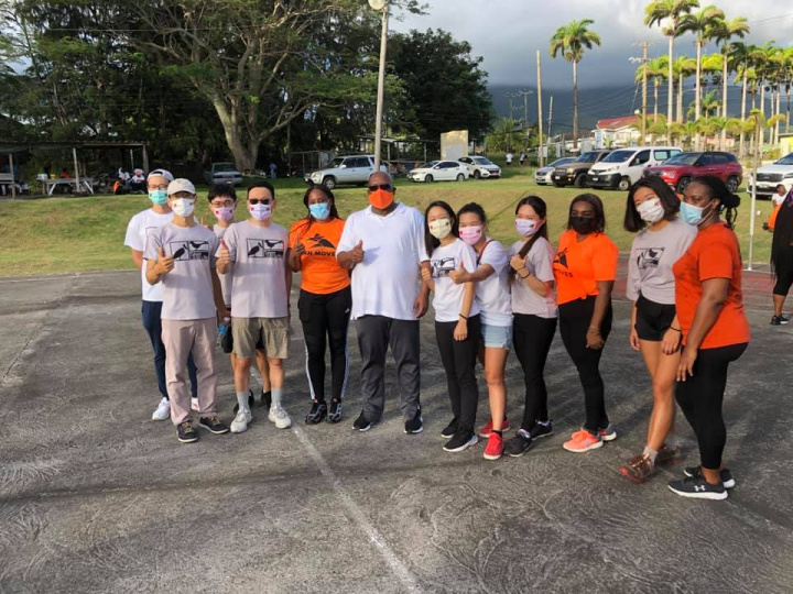 林昭宏率同仁和國合會志工參加克國總理每月健走活動