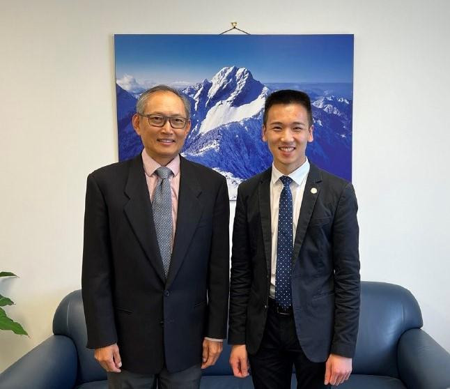 台裔Rotorua市議員王飛雪拜會陳克明