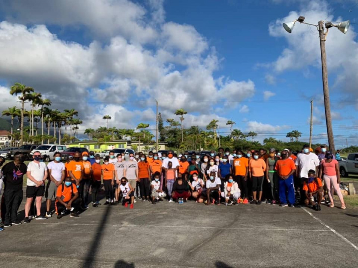 林昭宏率同仁和國合會志工參加克國總理每月健走活動