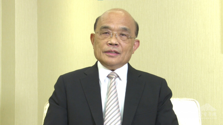 蘇院長期盼僑界能更發揮力量，讓臺灣被世界看見