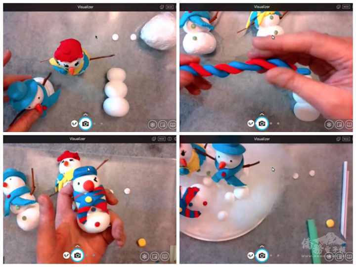 邢台睿示範應景雪人捏麵藝術的技巧