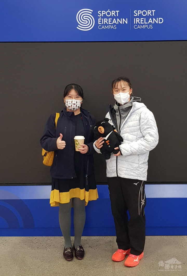 TIA Chairperson Angel and Irish Open 2021 Champion Wen Chi Hsu