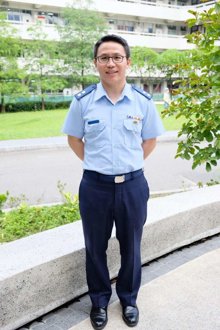 明道中學熱血教官詹宗龍。（攝於2021年）