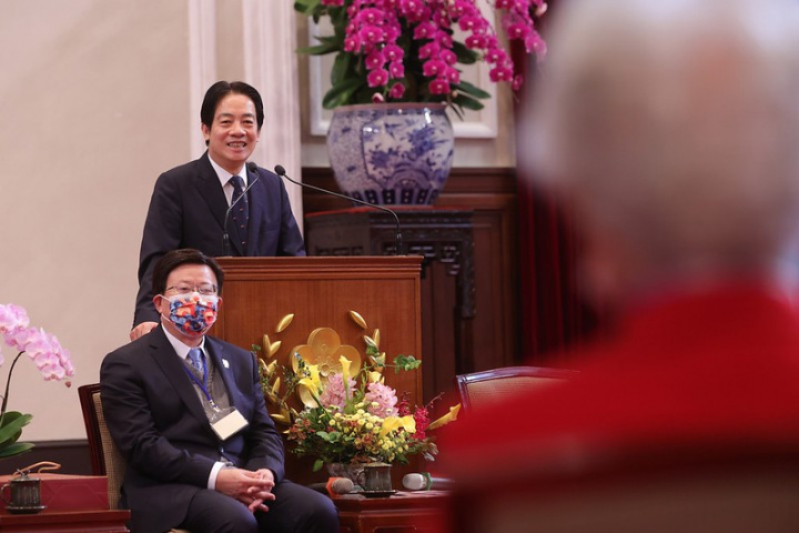 副總統接見「110年全國好人好事代表暨中華民國表揚好人好事運動協會幹部」，並致詞