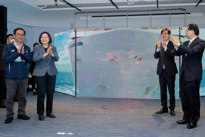 總統出席「亞灣新創園暨5G AIoT專案辦公室」開幕啟動儀式